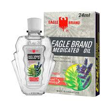 Dầu Gió Trắng Mỹ Eagle Brand Medicated Oil 24ml