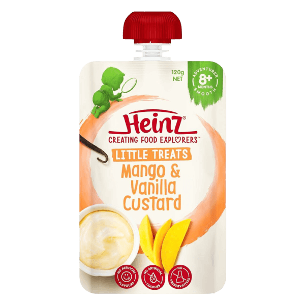 Váng Sữa Heinz Mango & Vanilla Custard Úc