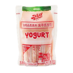 Thạch Rau Câu Jelly-Straws Yogurt Sữa Chua (386g)