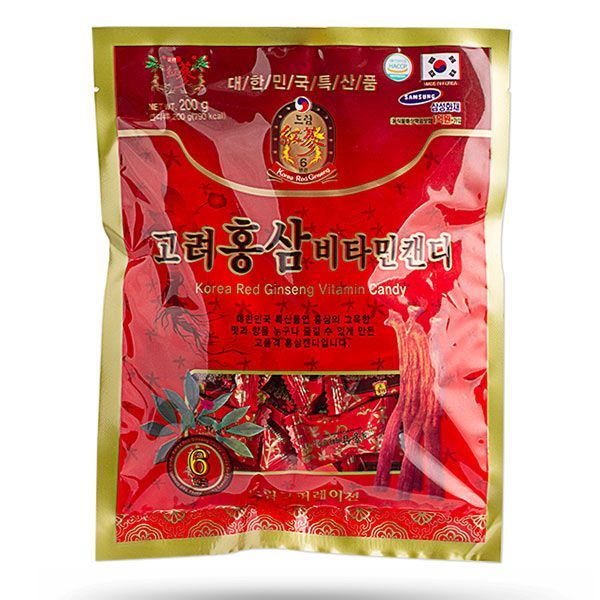 Kẹo Mềm Hồng Sâm Vitamin (200g)