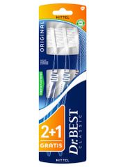 Bộ Bàn Chải Đức Dr.Best Toothbrush Original (2 + 1 Cái)