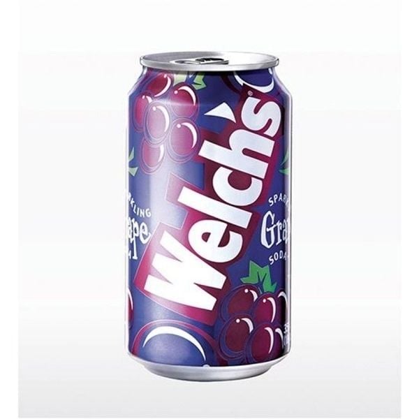 Nước soda WELCH'S grape (355ml)