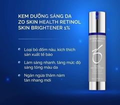 ZO SKIN HEALYH KEM CHỐNG LÃO HÓA VÀ TÁI TẠO DA ZO RETINOL SKIN BRIGHTENER 0.5%