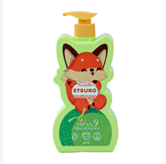 Sữa Tắm Gội Dưỡng Ẩm Kháng Khuẩn ETSUKO Hương Dưa Lưới Nhật 400ml