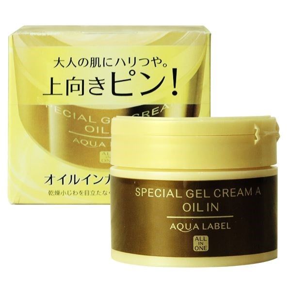 Kem Dưỡng chống lão hóa Aqua Label Special Gel Cream Oil In 90g (Vàng)