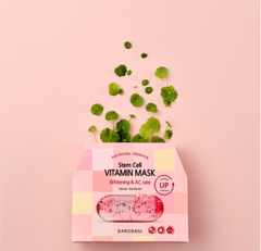 Mặt Nạ Dưỡng Trắng, Nâng Cơ Banobagi Stem Cell Vitamin Mask Whitening & Stretching Patch (30g)
