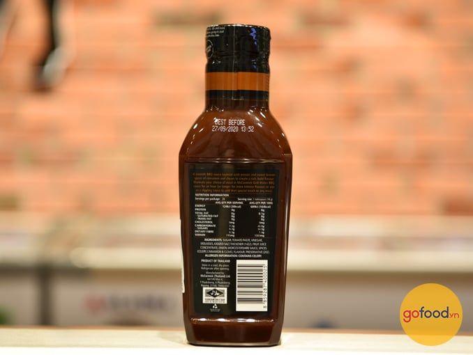 Sốt Ướp BBQ Grill Mates Vị Đường Nâu (500g)