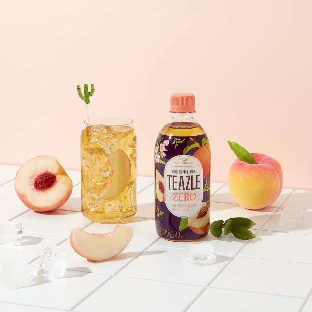 Trà Teazle Zero Grapefruit & Black Tea (500ml)