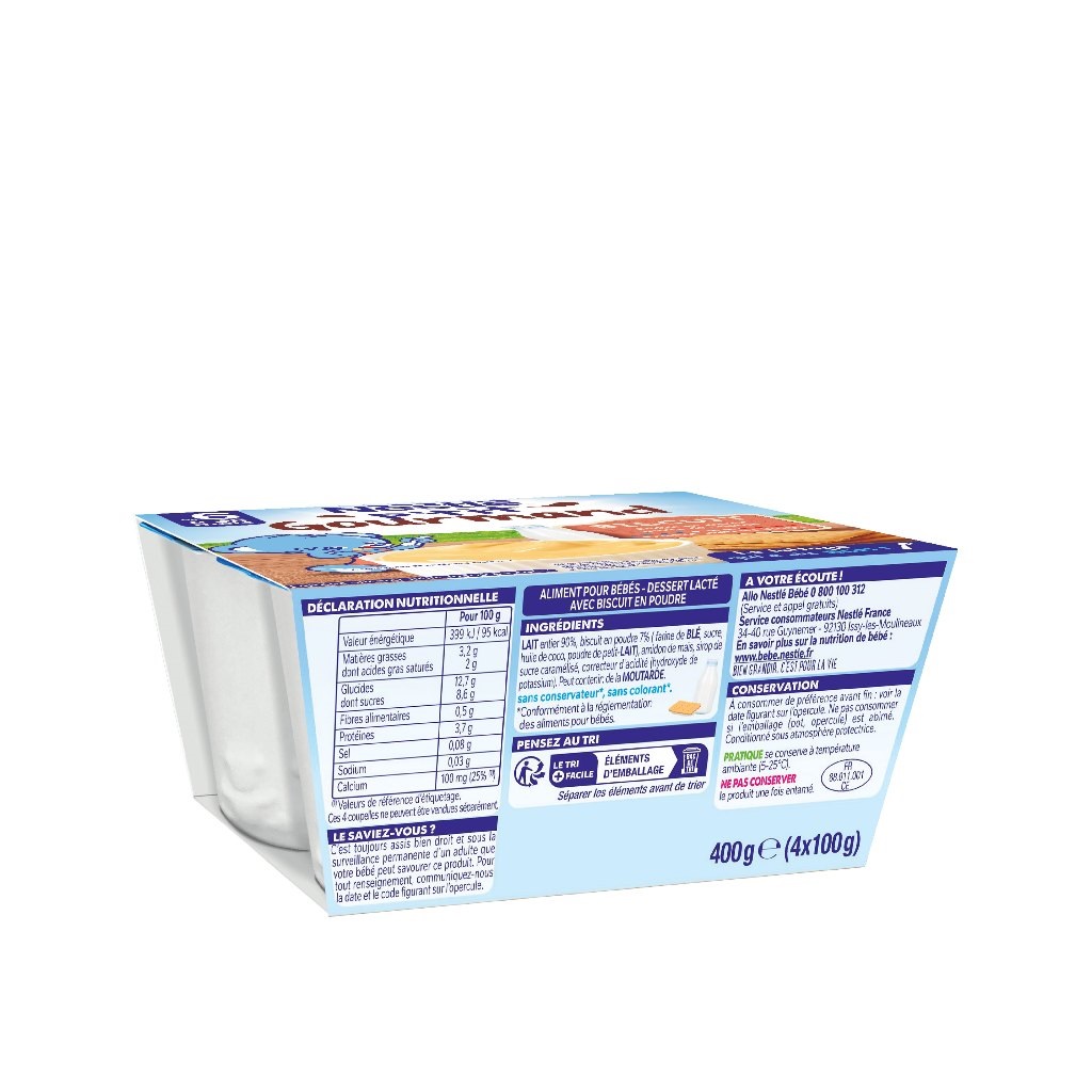 Váng Sữa NESTLE P'tit Vị Vanille (400g)