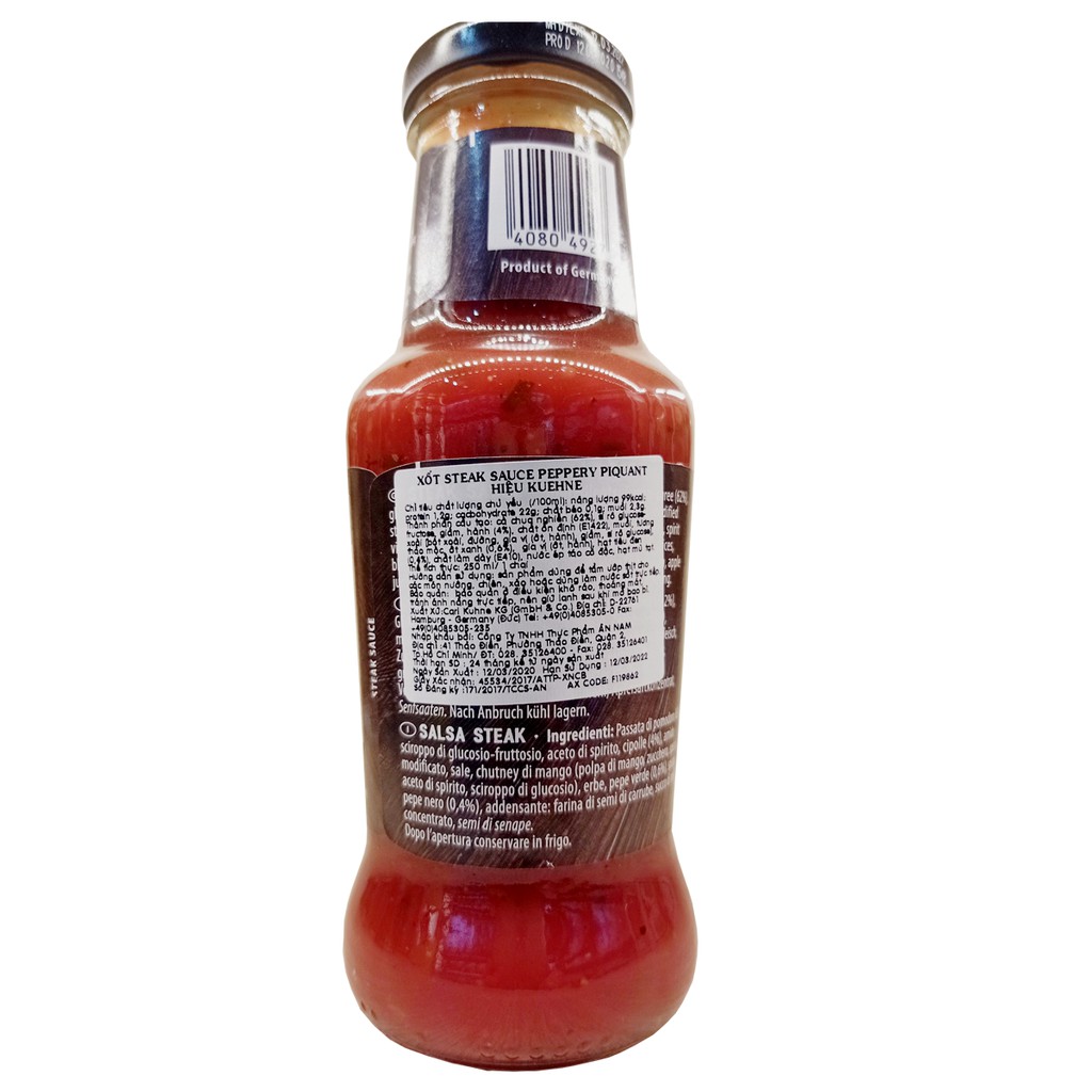 Sốt KIIHNE Steak Sauce (250ml)