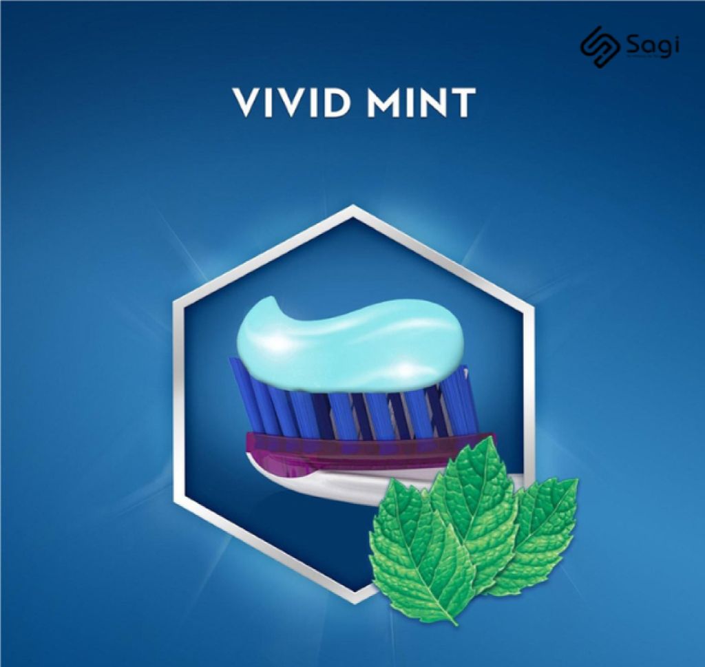 Kem Đánh Răng CREST 3D WHITE VIVID MINT ULTRA (147g)