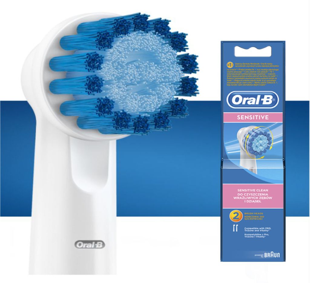 Set Đầu Bàn Chải Oral-B Sensitive Clean 6c