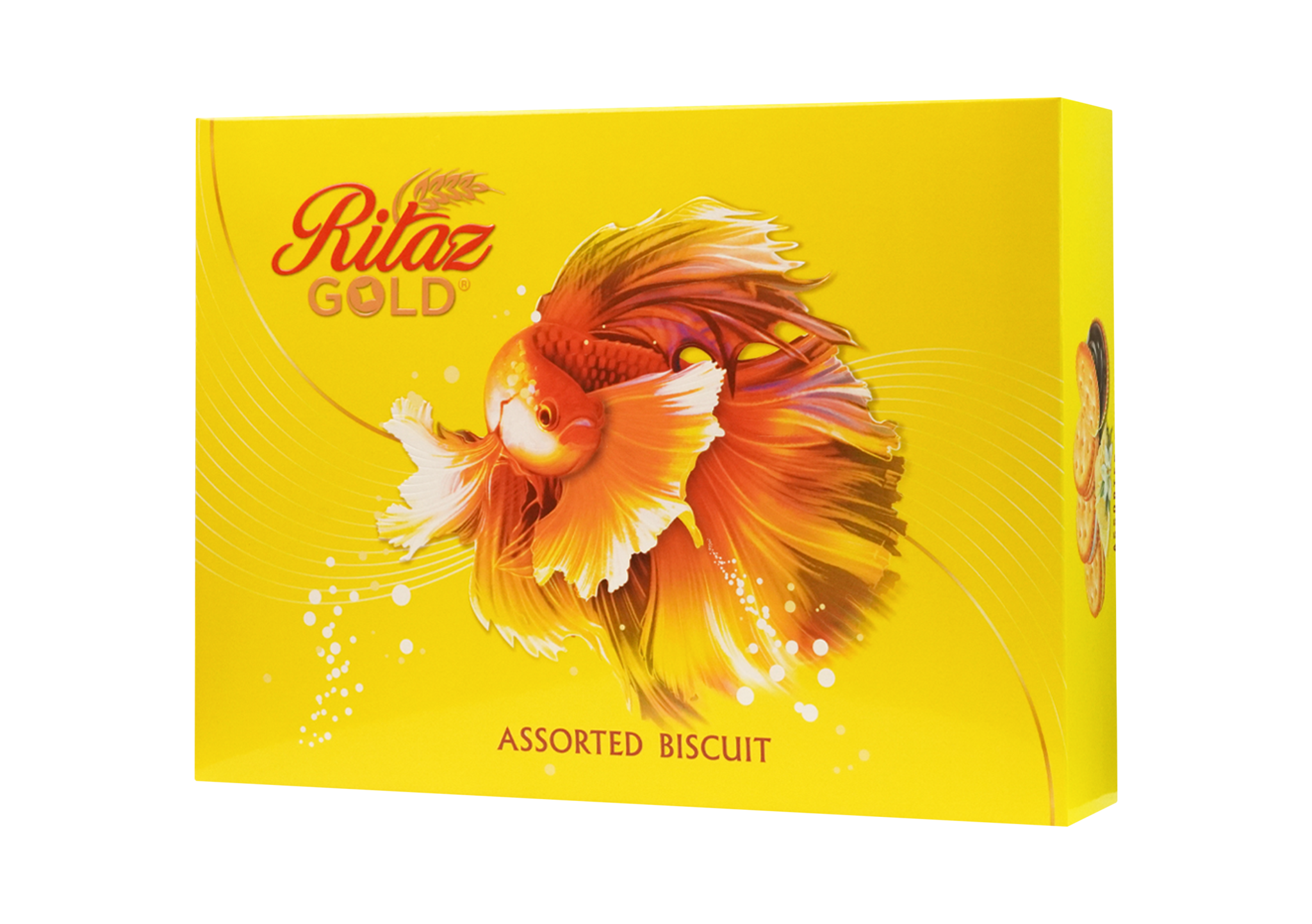 Bánh Quy TOMI Ritaz Gold Hộp Giấy 3 Màu (270g) – Giòn Ngon, Thơm Bơ