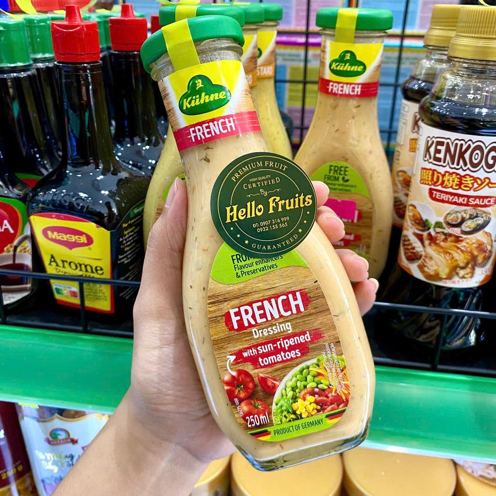 Sốt Trộn Salad KIIHNE French (250ml)
