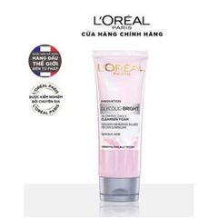 Sữa Rửa Mặt Sáng Da L’oréal Paris Glycolic-Bright Glowing Daily Cleanser Foam 100ml