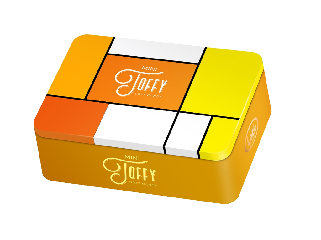 Kẹo Trái Cây MINI JOFFY Hộp Thiếc 4 Màu (186g)