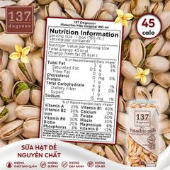 Sữa Hạt Dẻ Cười Nguyên Chất 137 Degrees (3 x 180ml)