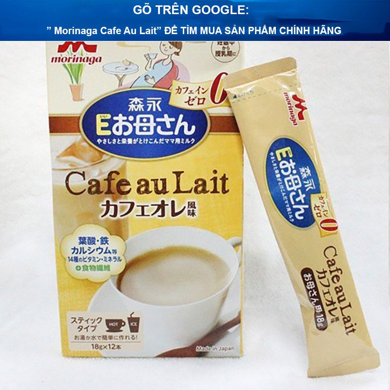 Sữa Bầu Morinaga Cafe Au Lait (12x18g)
