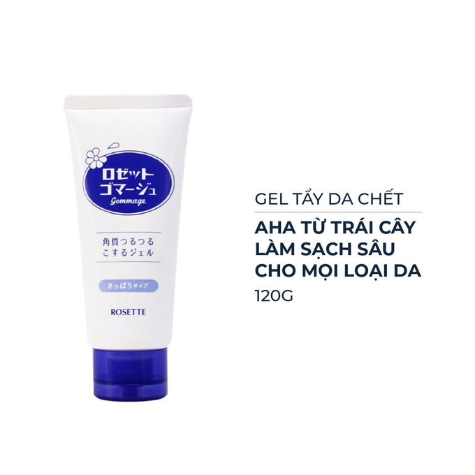 Tẩy Tế Bào Chết Rosette Gommage Peeling Gel 120gr Dành Cho Da Dầu