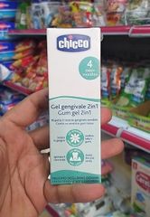 GEL BÔI LỢI CHO BÉ MỌC RĂNG CHICCO 4M+ 30ML