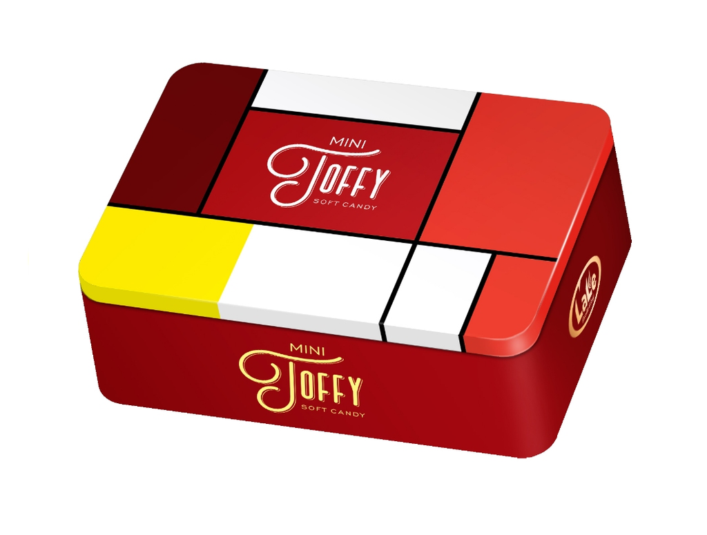 Kẹo Trái Cây MINI JOFFY Hộp Thiếc 4 Màu (186g)