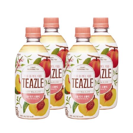 Trà TEAZLE Vị Đào (500ml)