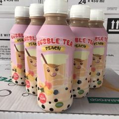 Trà Sữa BUBBLE TEA Peach (450ml)