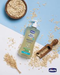 Sữa Tắm Gội Chicco 0m+ 500ml Yến Mạch