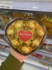 Socola BARRFULA Trái Tim (80g)