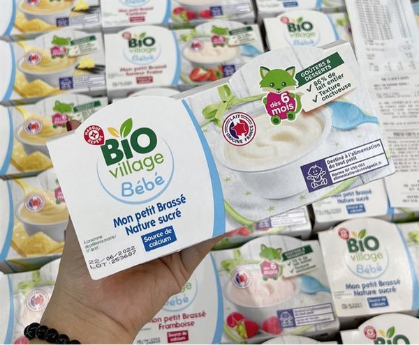 Sữa chua Bio Village Bebe vị truyền thống 4x100g