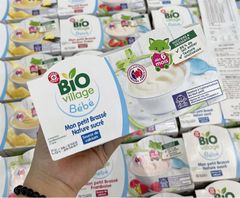 Sữa chua Bio Village Bebe vị truyền thống 4x100g