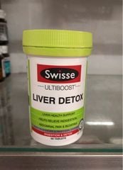 Viên Thải độc gan Liver detox swisse 60v