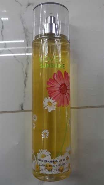 XỊT THƠM BATH & BODY WORKS LOVE & SUNSHINE FINE FRAGRANCE MIST_CHAI 236ML