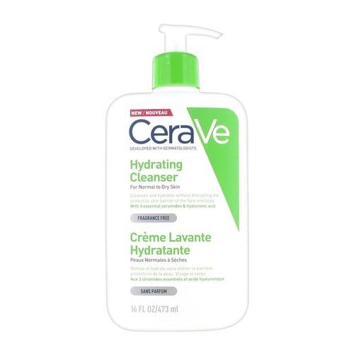SỮA RỬA MẶT CERAVE FOAMING FACIAL CLEANSER 473ML CỦA MỸ, SỮA RỬA MẶT DÀNH CHO DA KHÔ