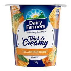 Sữa chua Hy Lạp FARMERS THICK & CREAMY YELLOWBOX HONEY 150G