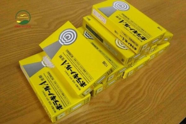 VIÊN ĐẶT TRĨ BORAGINORU A SUPPOSITORY 10 VIÊN NHẬT BẢN