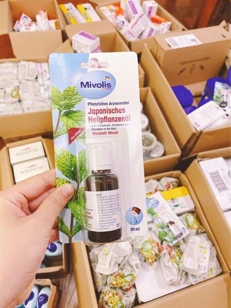 TINH DẦU BẠC HÀ JAPANISCHES Mivolis 30ML