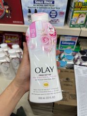 Sữa tắm Olay Fresh OutLast Hoa Hồng 650ml