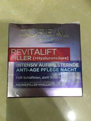 Kem dưỡng cấp ẩm chống lão hoá ban đêm L’oreal Revitalift Filler 50ml