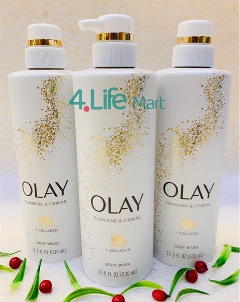 SỮA TẮM GIÚP SĂN CHẮC DA OLAY CLEANSING & FIRMING + COLLAGEN 530ML