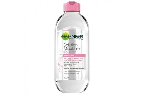 Tẩy trang da nhạy cảm Garnier Solution Micellaire Tout en 1 400ml