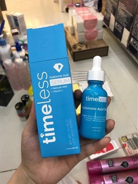 Serum Timeless HA + Vitamin C Cấp Ẩm, Làm Sáng Da 30ml