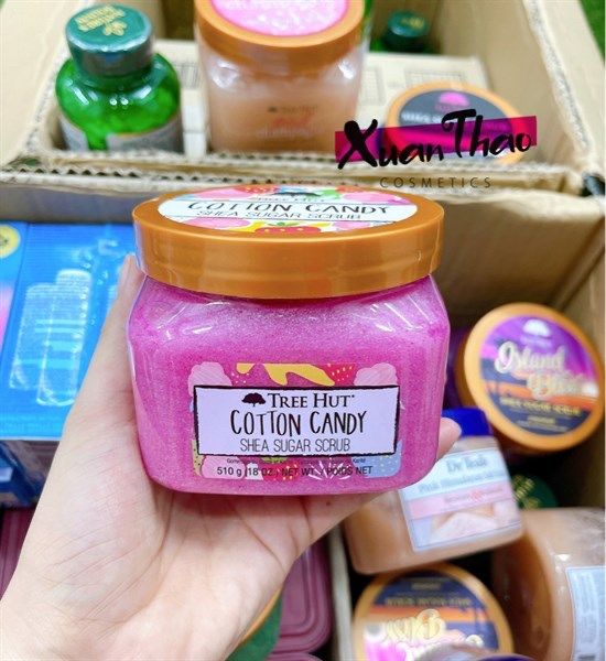 Tẩy tế bào chết Tree Hut Cotton Candy 510g