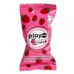 Kẹo Dẻo Cuộn Playmore Strawberry Tape (21g)