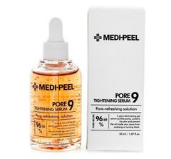 TINH CHẤT DƯỠNG DA SE KHÍT LỖ CHÂN LÔNG MEDI-PEEL PORE 9 TIGHTENING SERUM PORE REFRESHING SOLUTION 50ML.