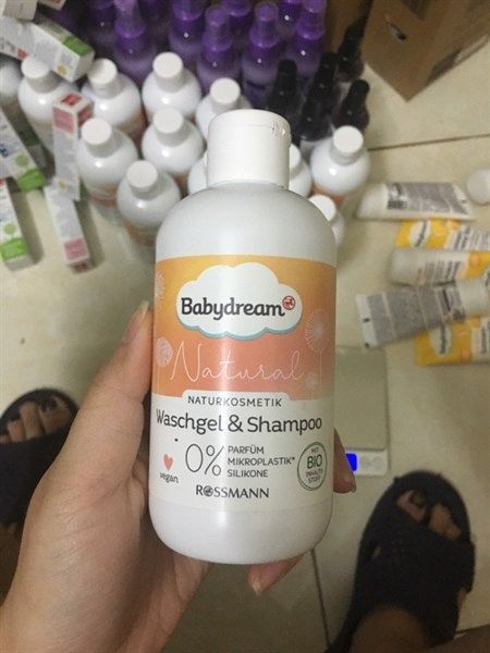 SỮA TẮM GỘI BABYDREAM NATURAL 250ML
