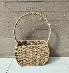 Giỏ Trái Cây Đan Cói Bầu