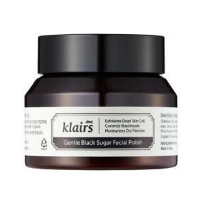 Tẩy Da Chết Dear Klairs Gentle Black Sugar Facial Polish Dưỡng Ẩm, Sáng Da & Chống Lão Hóa 60g