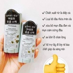 Lăn Trị Mụn Đầu Đen Mamonde Pore Clean Blackhead Stick 18g date 01/2023
