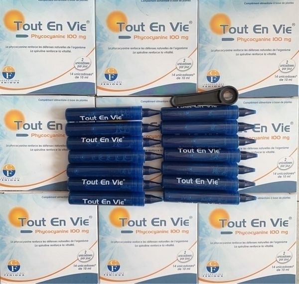 Tảo biển uống vitamin C Tout En Vie Pháp